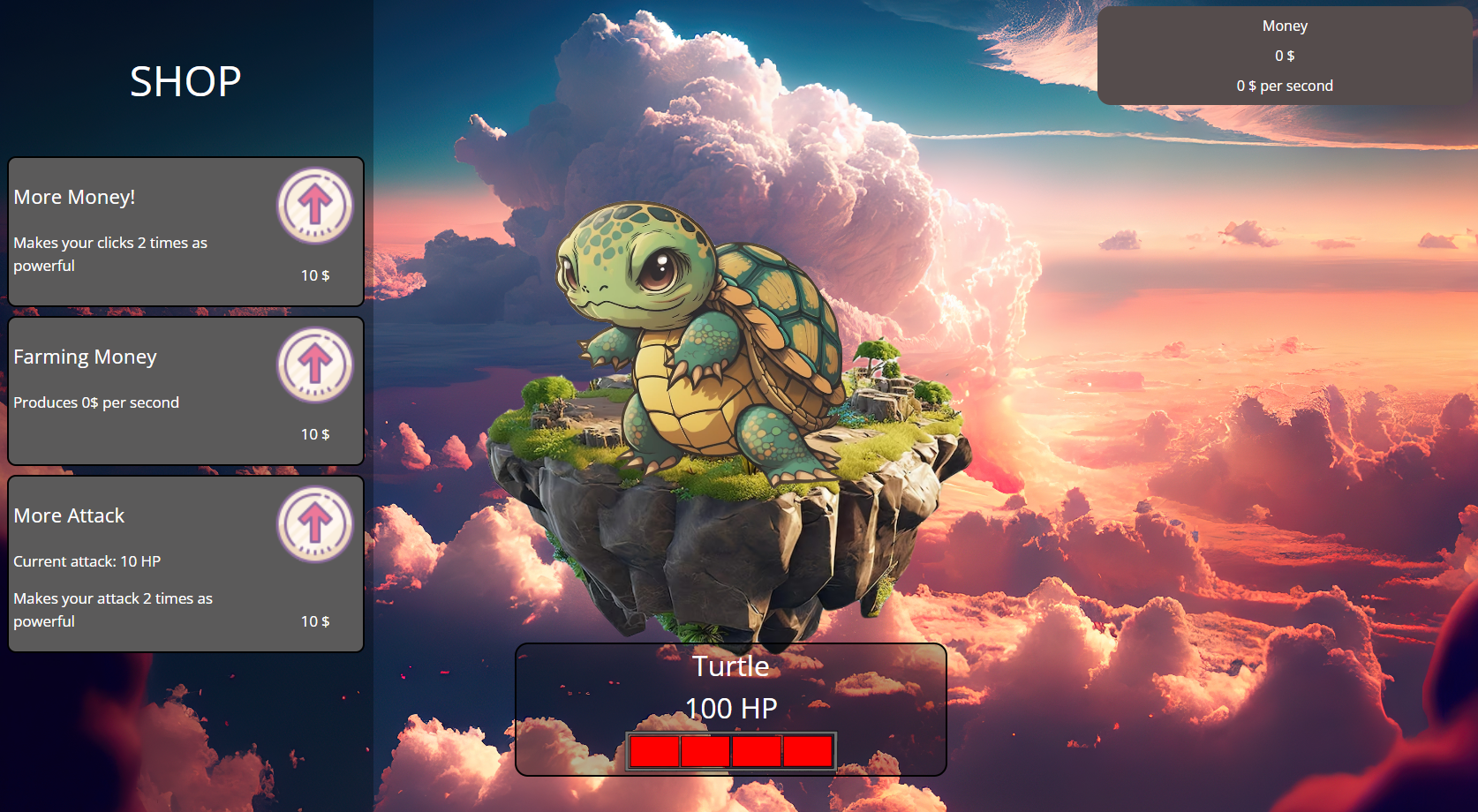 Clicker Game Screenshot